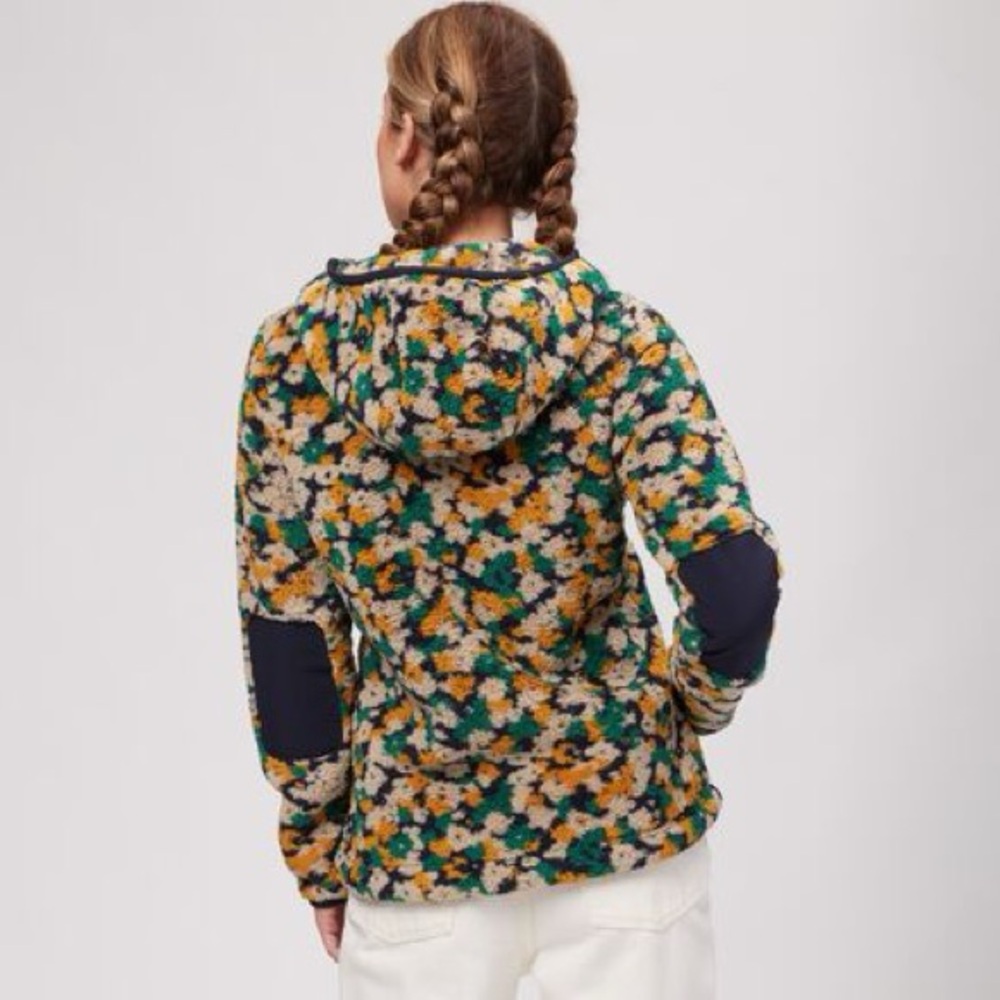The North Face Women’s Sherpa CAMPSHIRE Pullover Hoodie 2.0 Floral Quarter Zip